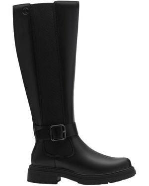 Clarks Orinoco3 Tall Leather Boot - Black
