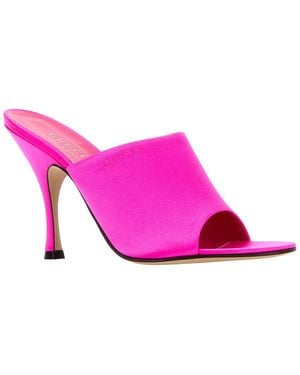 Gucci Sabot Heeled Sandal - Pink