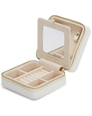 Wolf 1834 Maria Small Zip Case - Natural