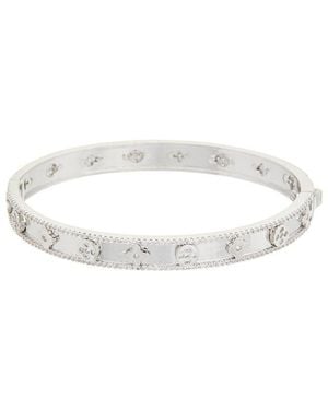 Juvell Cz Bangle Bracelet - White