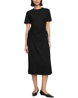 MODERN CITIZEN Bashir Open-Side Jersey Dress - Black
