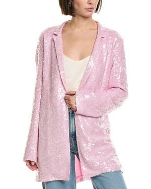 LAPOINTE Sequin Blazer - Pink