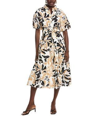 Gracia Printed Shirtdress - Natural