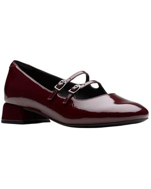 Clarks Daiss 30 Shine Patent Mary Jane - Red