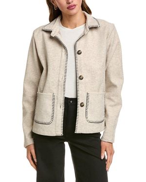 Beach Lunch Lounge Tasha Jacket - Natural