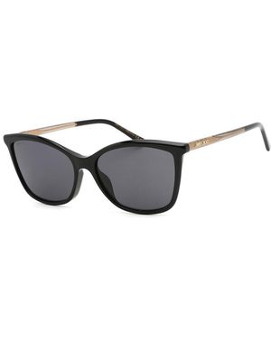 Jimmy Choo Bag/S 56Mm Sunglasses - Black