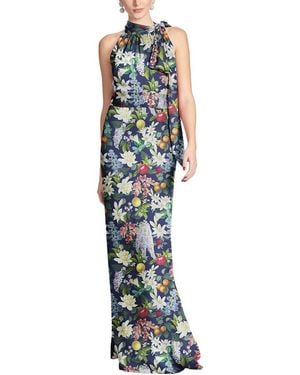 Sachin & Babi Kayla Gown - Blue
