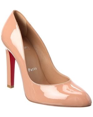Christian Louboutin Fannylove 100 Patent Pump - Pink