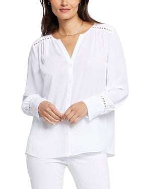 NYDJ Liliana Blouse - White