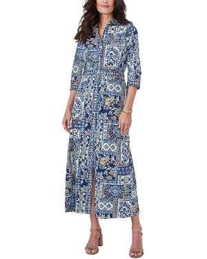J.McLaughlin Kailyn Maxi Dress - Blue