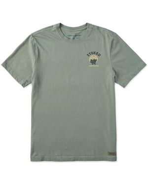 Life Is Good. Crusher-Lite T-Shirt - Green