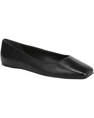 Franco Sarto Flxamaya Leather Skimmer - Black