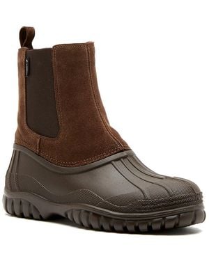 La Canadienne Powder Waterproof Suede Boot - Brown