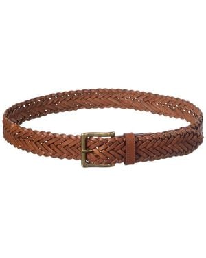 Brooks Brothers Leather Belt - Brown