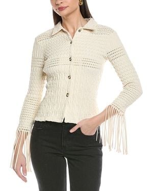 Nanushka Niceta Blouse - Natural