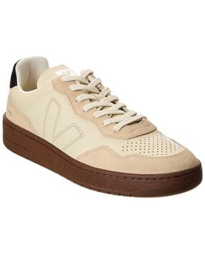 Veja V-90 Zz O.T. Leather Trainer - White