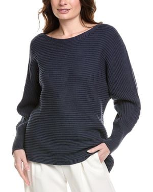 Cabi Theodore Sleeve Sweatshirt - Blue