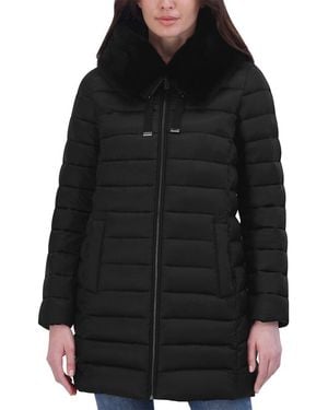 Tahari Puffer Jacket - Black