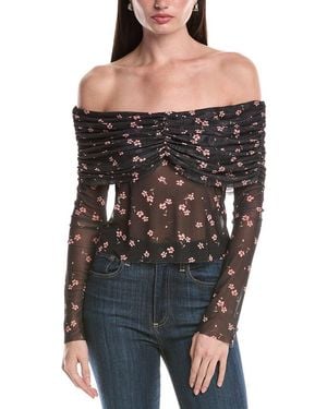 AFRM Lilith Off-The-Shoulder Top - Black