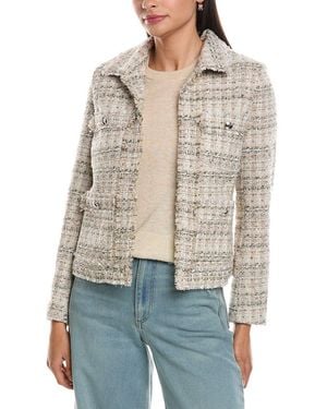 Nanette Lepore Tweed Jacket - Blue