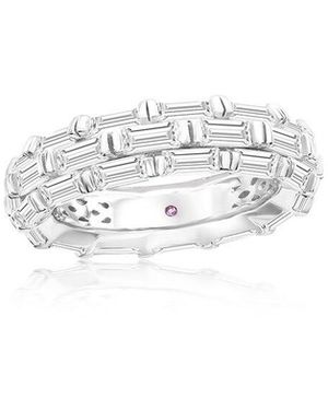 Suzy Levian CZ Jewelry Suzy Levian Cz Eternity Ring - White