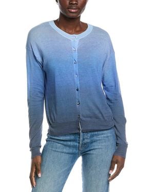 Autumn Cashmere Ombre Cardigan - Blue
