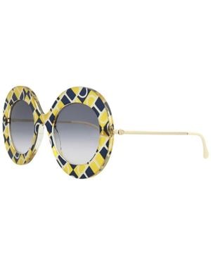 Gucci 53Mm Sunglasses - Blue