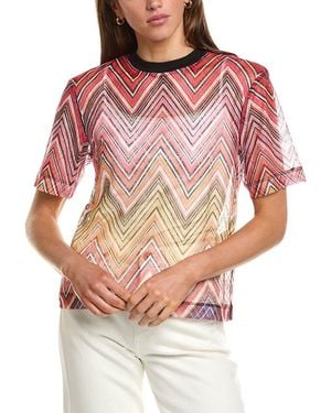 Missoni Manica Corta Shirt - Pink