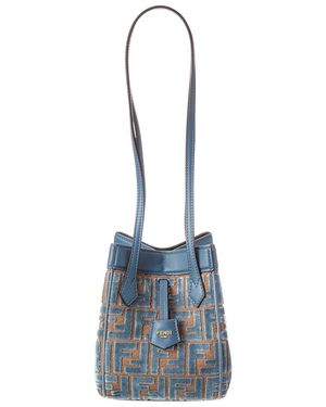 Fendi Origami Mini' Shoulder Bag in Blue | Lyst