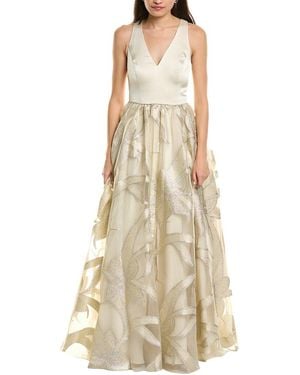 Aidan Mattox Ballgown - Natural