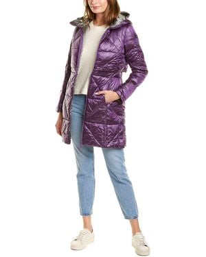 Colmar Quilted Storm Flap Jacket - Blue