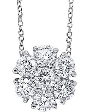 Diana M. Jewels Fine Jewellery 18k 0.56 Ct. Tw. Diamond Pendant Necklace - Multicolour