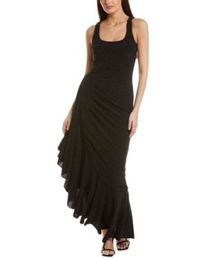 Black Halo Jewel Gown - Black