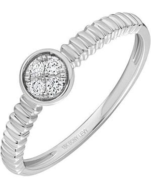 Bony Levy Cleo 18K 0.09 Ct. Tw. Diamond Stackable Ring - White