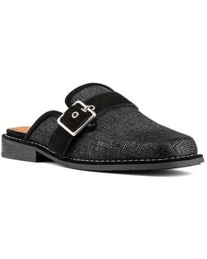 Donald J Pliner Sabel Leather Mule - Black