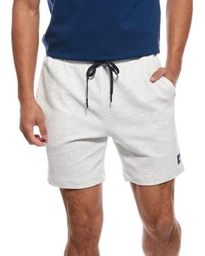 Vintage Summer Performance Tech Fleece Short - Blue