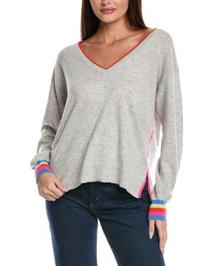 Isla Aria Cashmere Sweater - Gray