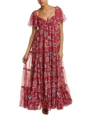 Sachin & Babi Kara Maxi Dress - Red