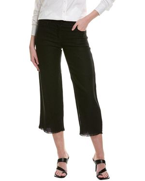 Max Mara S Cervia Linen-Blend Trouser - Black