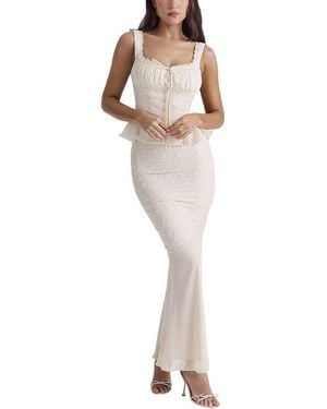BELLA DESERT Maxi Dress - White