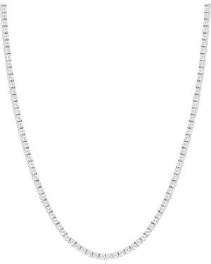 Forever Creations Signature Forever Creations 14K 7.00 Ct. Tw. Lab Grown Diamond Tennis Necklace - White
