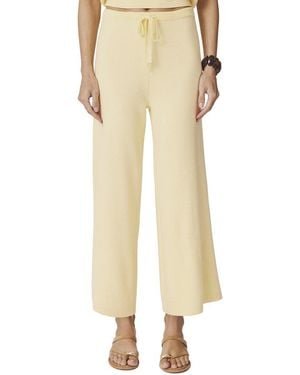 Splendid Christa Crop Sweater Pant - Natural