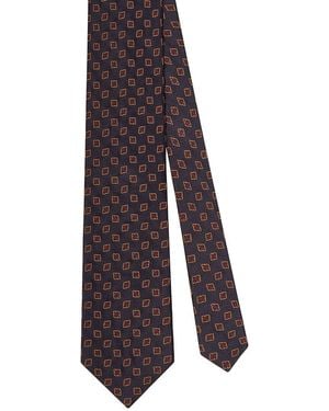 Robert Talbott Silk Neat Best Of Class Necktie - Purple