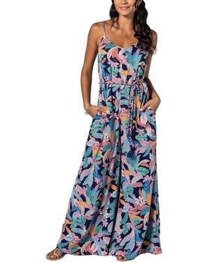 Tori Richard Avery Jumpsuit - Blue