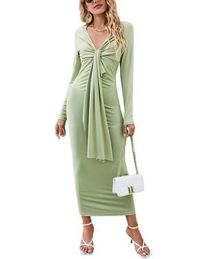 Luna Tuccini Maxi Dress - Green