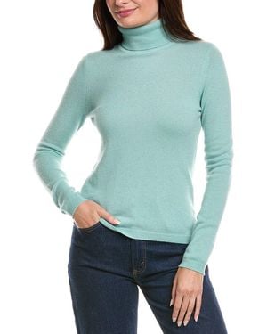 Forte Turtleneck Cashmere Jumper - Green