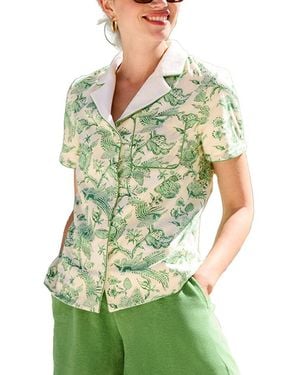 J.McLaughlin Myrtle Blouse - Green