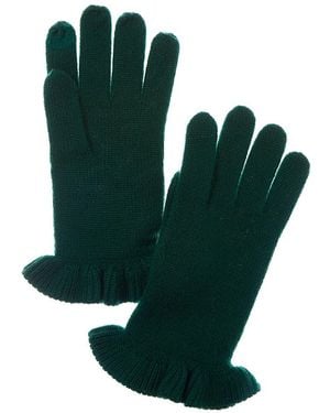Sofiacashmere Sofiacashmere Touchscreen Cashmere Gloves - Green