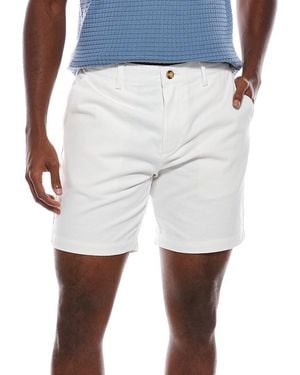 Slate & Stone Twill Short - White
