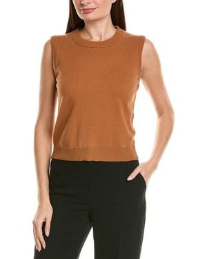 Tahari Knit Vest - Black